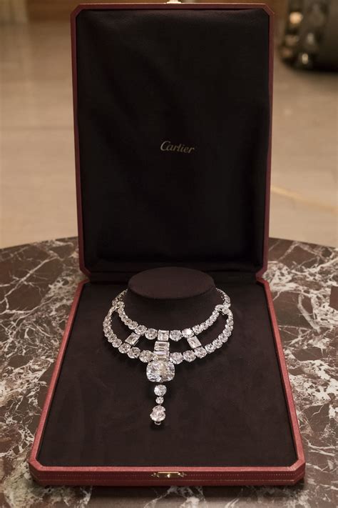 diamond cartier necklace|cartier diamond necklace ocean's 8.